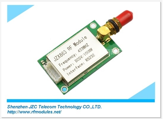 Transmisor inalámbrico de la comunicación de RS232/de RS485/de TTL y módulo de receptor JZX863